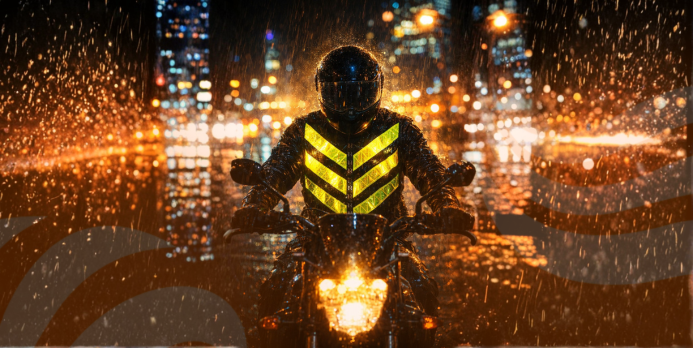 Consejos para conducir una moto con seguridad bajo la lluvia 1 Mira 7 consejos para andar en moto bajo la lluvia