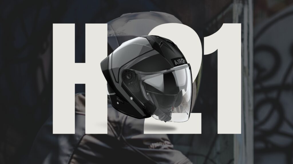 H21: El casco jet ideal para moteras urbanas y aventureras 1 H 21: el casco jet para quienes andan en moto todos los días