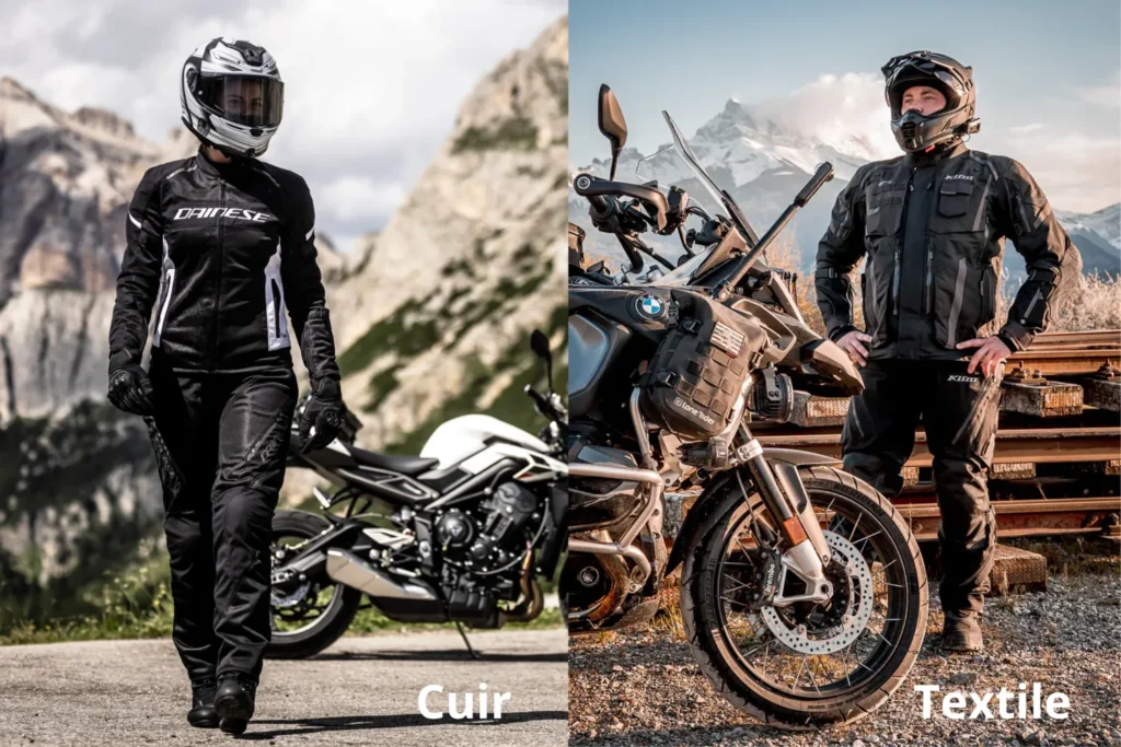 Comparativa entre cuero y materiales sintéticos en ropa de moto 1 EQUIPOS DE PROTECCIÓN PARA MOTOCICLETAS: CÓMO COMPITEN LOS NUEVOS MATERIALES SINTÉTICOS CON EL CUERO
