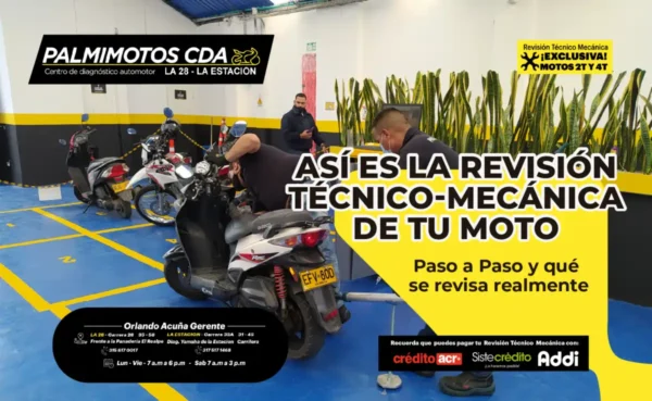 Revisión técnico-mecánica de motos: ¿Qué se revisa y por qué es importante? 3 Así es la revisión técnico-mecánica de tu moto: paso a paso y qué se revisa realmente
