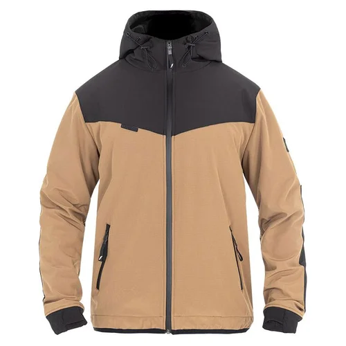 Chaqueta John Doe Softshell Rip Stop V3: Estilo y Seguridad para Motociclistas 1 John Doe Sudadera con capucha Softshell Rip Stop V3 Desert Black, Chaqueta de moto CE AAA