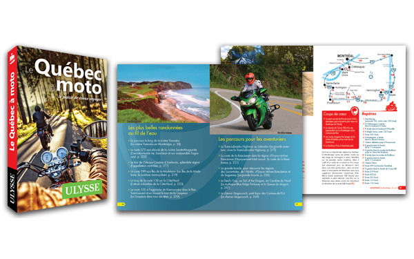 Descubre Quebec en Moto: La nueva guía de Ulysse 5 Listo para salir con la nueva guía Ulysse Quebec en moto