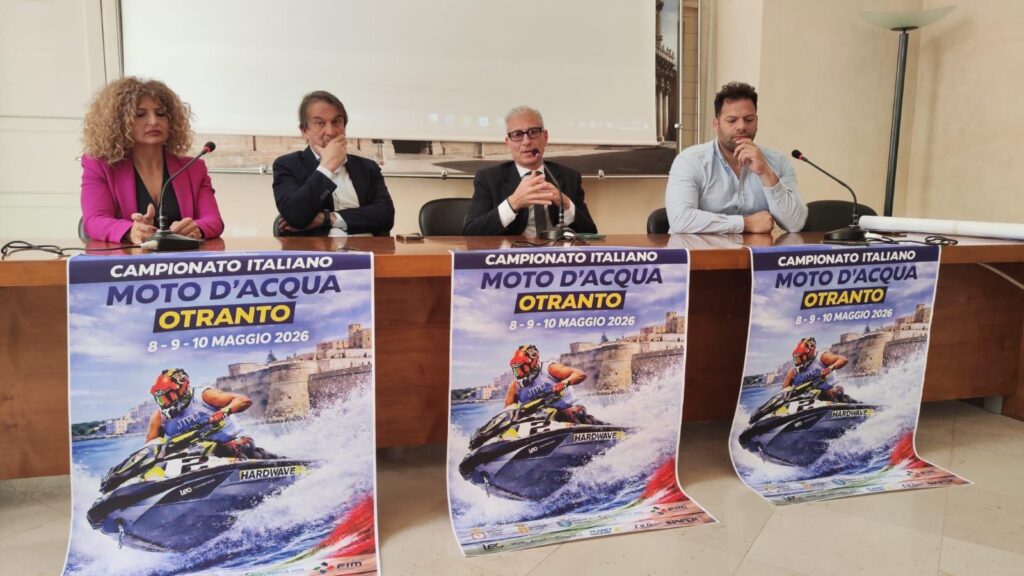 Otranto acoge el Gran Premio de Puglia de Motonáutica 2023 1 Del 8 al 10 de mayo Otranto se convierte en el escaparate de la segunda etapa del Campeonato Italiano de Motos de Agua - Gran Premio de Puglia