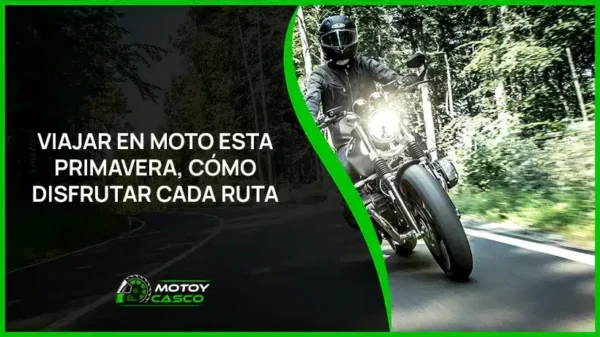 Consejos para Viajar en Moto en Primavera con Seguridad 3 ▷ Consejos Para Viajar en Moto en Primavera con Seguridad